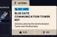 BLUE GATE COMMUNICATION TOWER KEY - Real stock + Fast delivery