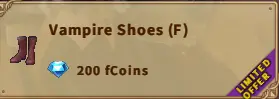 America FWC | Vampire Shoes(F)