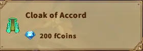 America FWC | Cloak of Accord