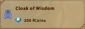 America FWC | Cloak of Wisdom