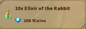 America FWC | 10x Elixir of the Rabbit
