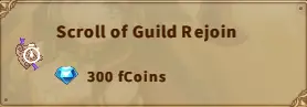 America FWC | Scroll of Guild Rejoin