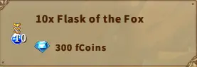America FWC | 10x Flask of the Fox