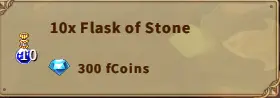 America FWC | 10x Flask of Stone