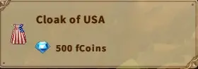America FWC | Cloak of USA