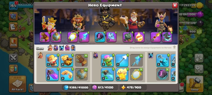 TH16 - Wall Max - Equipment Good - magic Good - Code661