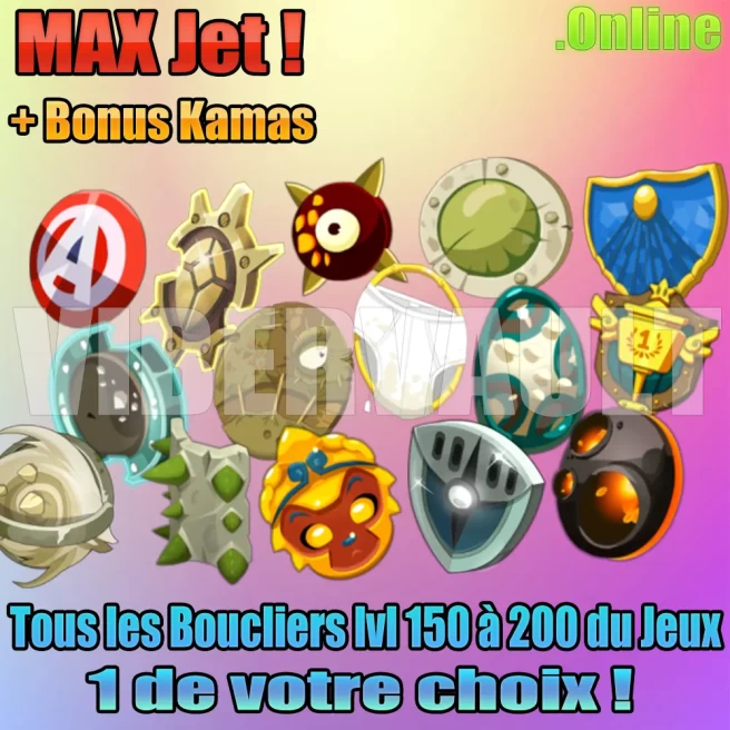 [Blair] x1 Shield LVL 150 to 200 of your choice