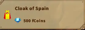 America FWC | Cloak of Spain
