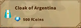 America FWC | Cloak of Argentina