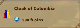 America FWC | Cloak of Colombia