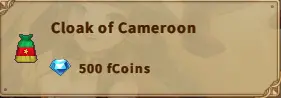 America FWC | Cloak of Cameroon