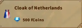 America FWC | Cloak of Netherlands