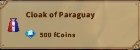 America FWC | Cloak of Paraguay