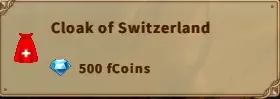 America FWC | Cloak of Switzerland