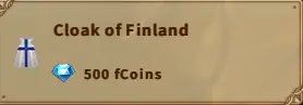 America FWC | Cloak of Finland