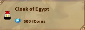 America FWC | Cloak of Egypt
