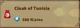 America FWC | Cloak of Tunlsia