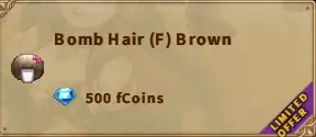 America FWC | Bomb Hair(F)Brown