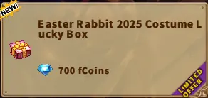 America FWC | Easter Rabbit 2025 Costume Lucky Box