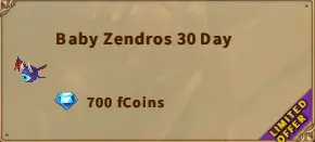 America FWC | Baby Zendros 30 Day
