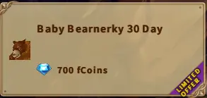 America FWC | Baby Bearnerky 30 Day
