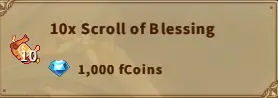 America FWC | 10x Scroll of Blessing