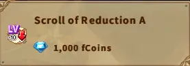 America FWC | Scroll of Reduction A