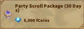 America FWC | Party Scroll Package(30 Days)