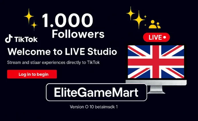 UK | live Phone Account | TikTok 1.000 Followers | Live Studio Need Activated | Full Mail Access