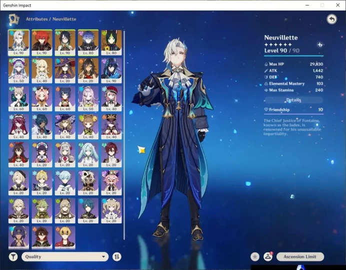 ASIA|AR 55|Free HSR|3 Limited + 2 [5 *Weapon]|Xianyun +Sign,Neuvilet,Flins|MC Female|Take Mail|Check SS(GI3400)