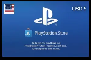 PSN Gift Card USD 5 (US)