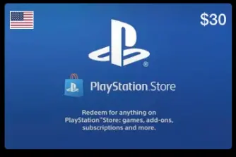 PSN Gift Card USD 30 (US)