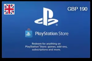 PSN Gift Card GBP 190 (UK)