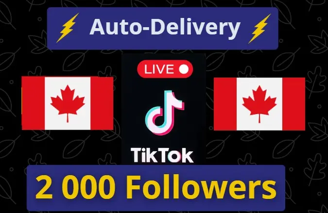 | Auto Delivery | Canada| 2000 Followers | Live Ready | Full Access |+BONUS