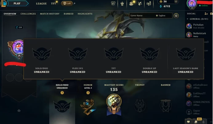 【LAS】Level 59 40 Champ/ 12 Skins Full Access High Quality Account Instant Delivery️