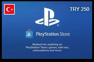 PSN Gift Card TRY 250 (TR)