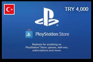 PSN Gift Card TRY 4,000 (TR)