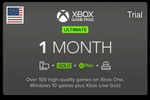 Xbox Game Pass Ultimate Membership 1 Month Trial (US)