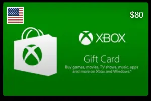 Xbox Live Gift Card USD 80 (US)