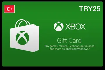 Xbox Live Gift Card TRY 25 (TR)