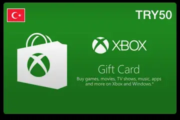 Xbox Live Gift Card TRY 50 (TR)