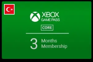 Xbox Game Pass Core (TR) > 3 Months Membership (TR)