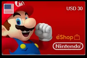 Nintendo eShop Card USD 30 (US)