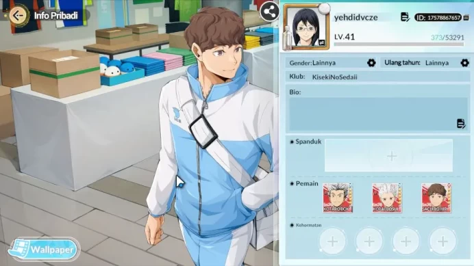 SEA|Lvl 41|2,7K DM+50 Ticket Memo|3 UR+Memo [Hoshiumi,Bokuto,Hirugami]+10 SSR [Tanaka,Tsukishima,Etc]|Google|Check SS (HFH819)