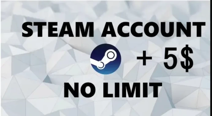 NO LIMIT 5$ / SPEND 5$ / 4 LVL STEAM / You Can Add Friends / Last Activity 2021+