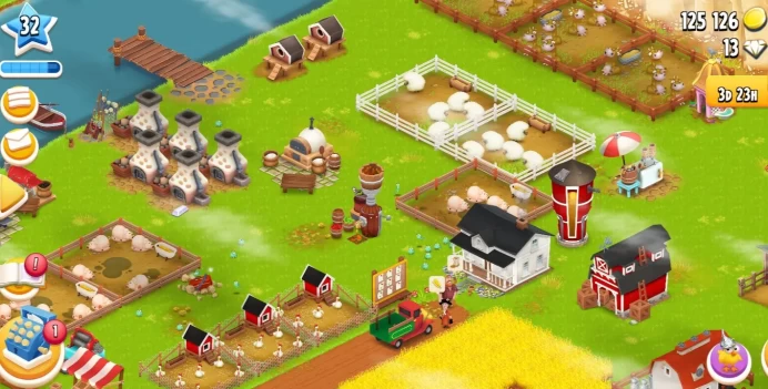 H78 ▰ Instant Delivery Hay Day Account ▰ Level 32+ ▰ 270+ Silo Upgrade Tools ▰ 125K Coins ▰ Barn 1000 ▰ 13 Diamonds ▰ Trusted Seller
