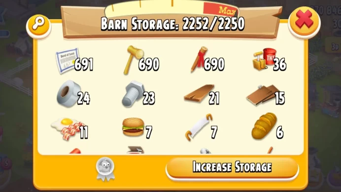 H91▰FARM LVL 47▰1.3M COINS▰BARN STORAGE: 2250▰SILO STORAGE: 975▰TRUSTED SELLER