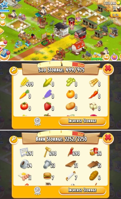 H91▰FARM LVL 47▰1.3M COINS▰BARN STORAGE: 2250▰SILO STORAGE: 975▰TRUSTED SELLER