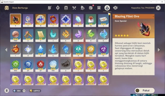 ASIA|AR 56| 7 Limited+ 5 [5* weapon] [Mauvika[C2+Sign],Neuvilette+Sign.Furina,Citlali,Xilonen]|Take Email|Check SS(GI3470)