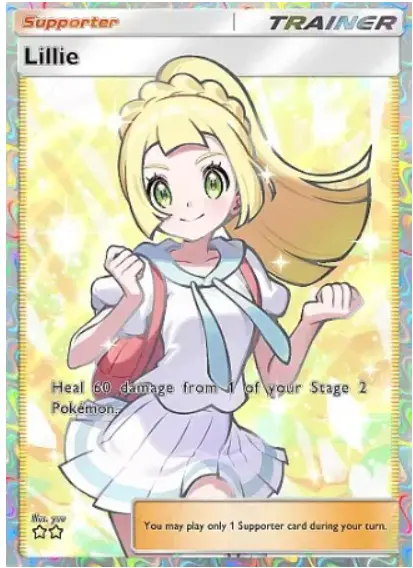 DIGITAL CARD TRADE!! (CN) Lillie Full Art 2 Stars Pokemon TCG Pocket PTCGP